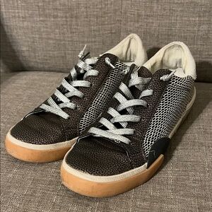 Dolce Vita Black and White Sneakers